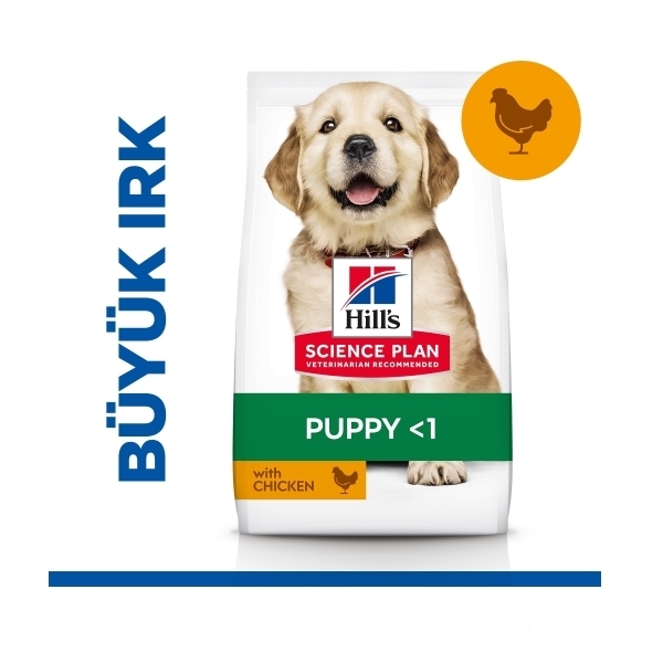 Hill's SCIENCE PLAN Healthy Development Tavuklu Büyük Irk Yavru Köpek Maması 14,5kg